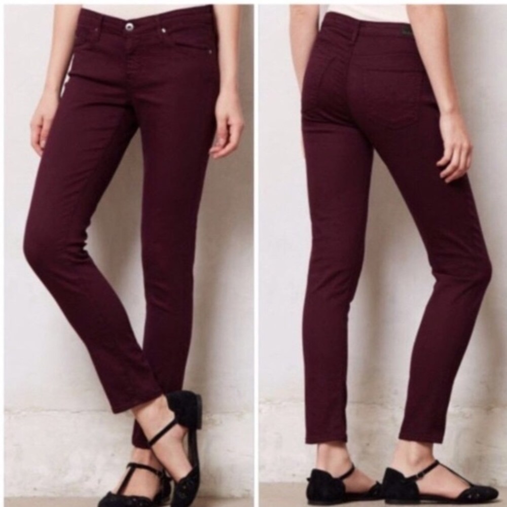 AG Stevie Slim Straight Ankle Jeans size 25